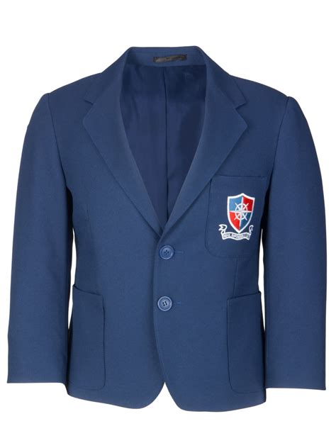 Fairley House School Unisex Blazer Royal Blue Blazer Polyester