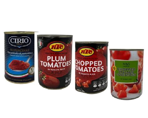 Chopped Tomatoes Plum Tomatoes Single Multibuy Ktc Mands Cirio Tin