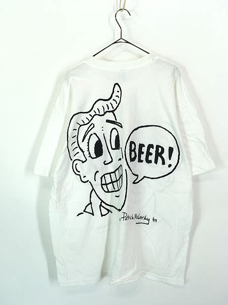 古着 90s Patrick Mccurdy 「sex Beer 」 両面 アート エロ Tシャツ Xl 古着 通販 ヴィンテージ 古着