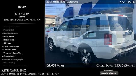 Used Honda Pilot Rite Cars Inc Lindenhurst Ny Sold Youtube