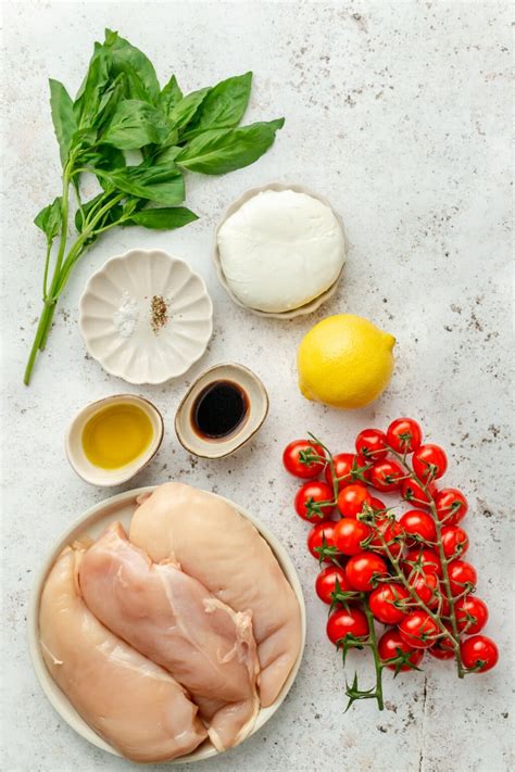 Easy Caprese Chicken Skillet One Pan Recipe Fed Fit