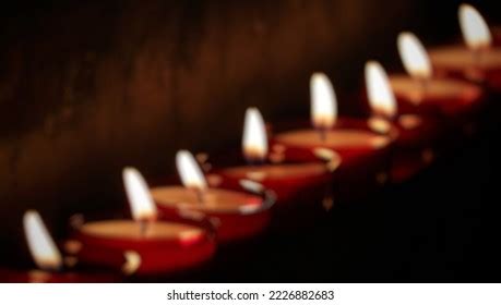 Yellow Candle Flame Blur Effect Stock Photo Shutterstock