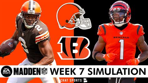 Browns Vs Bengals Madden Simulation Reaction For 2024 Nfl Season