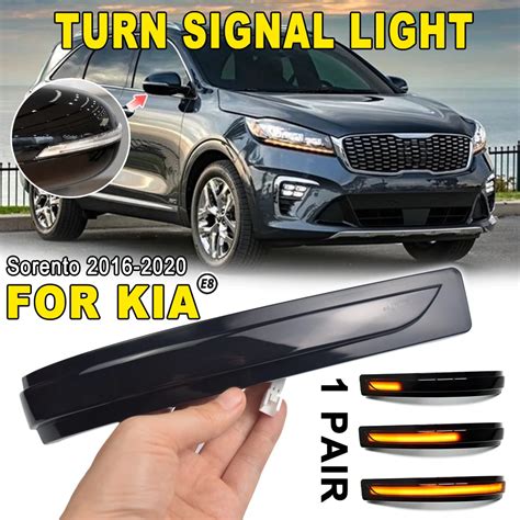 For Kia Sorento Led Dynamic Indicator Blinker Side Rear View