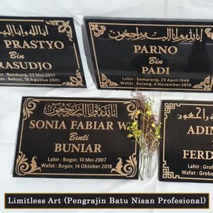 Jual Nissan Makam Kuburan Granit Nama Prasasti Murah Batu Nisan Kota