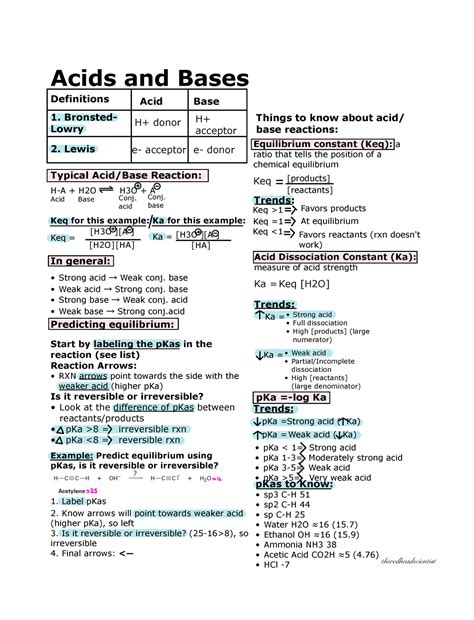 Acids And Bases Organic Chemistry 16 25 Acids And Bases Definitions