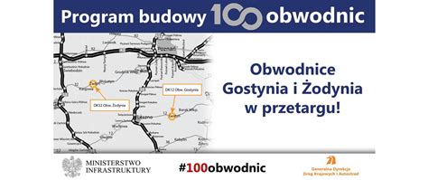 Rusza Przetarg Na Realizacj Obwodnic Gostynia I Odynia Ministerstwo