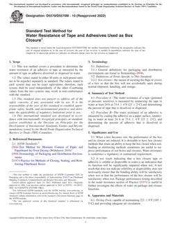 ASTM D5570 D5570M 10 2022 Cheap ASTM Standards Store