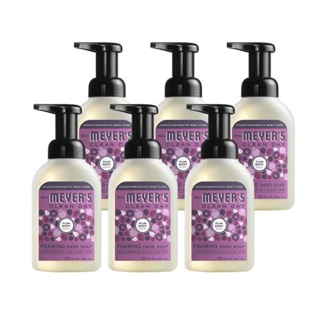 Mrs Meyer S Plum Berry Foaming Hand Soap 10 Oz Pack Of 6 Walmart