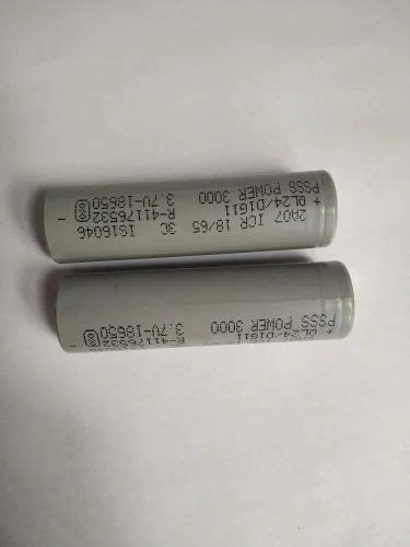 PSSS Power Lithium Ion Cell 3 7 V 3000mAh 18650 3C EV Grade Cell For E