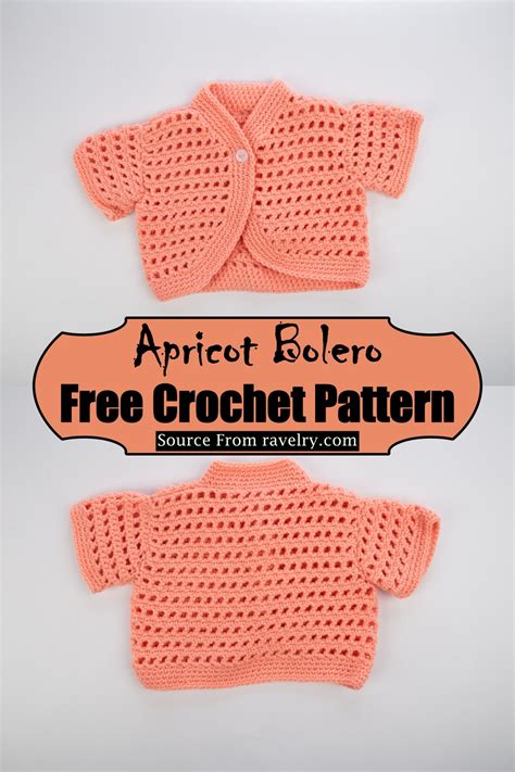 20 Free Crochet Bolero Patterns DIYsCraftsy