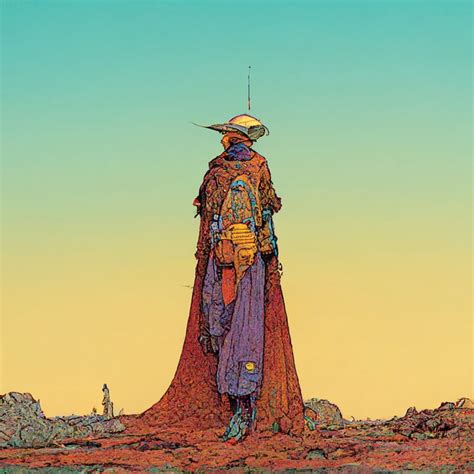 Prompthunt Style Of Jean Giraud Moebius Art