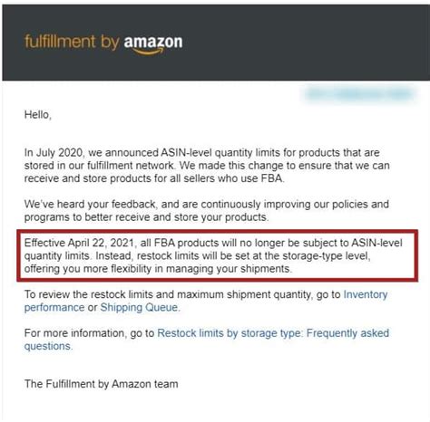 How To Deal With Amazon FBA Restock Limits Online Selling Experiment