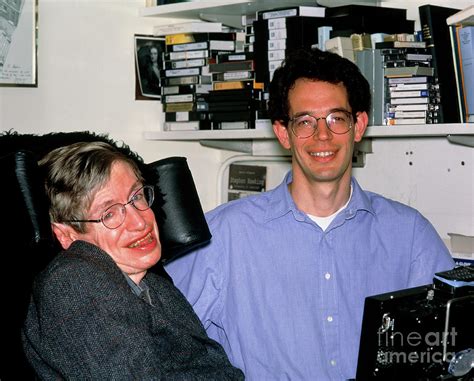 Stephen Hawking And Neil Turok By David Parkerscience Photo Library