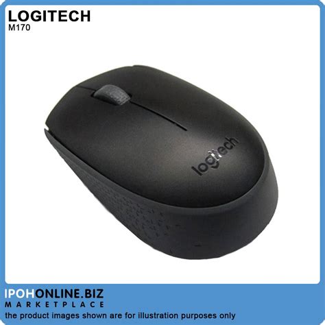 Logitech M170 Wireless Mouse Black