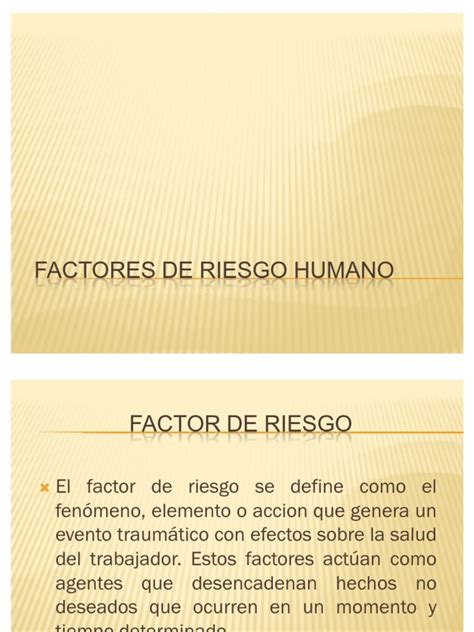 Pdf Factores De Riesgo Humano Pdfslide Net