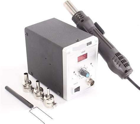 Amazon Gixaa Soldering Station D Hot Air Gun W Bga Rework Solder Desoldering Station