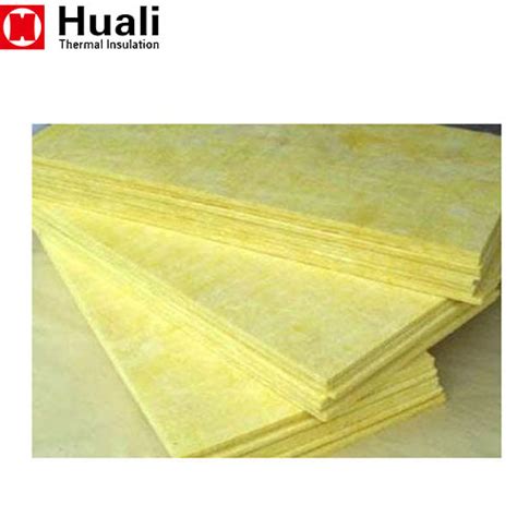 Glass Wool Glass Wool Board Fireproof And Soundproof Fiber Glass Wool Insulation Board China