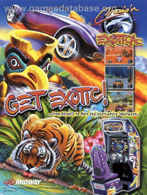 Cruis N Exotica Nintendo N64 Artwork Advert