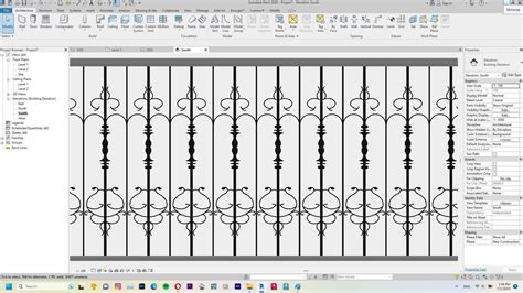 Classic Railing Revit Family type 006 3D model | CGTrader