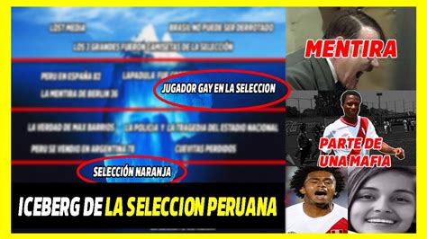 El Iceberg De La Seleccion Peruana Lo Que Los Incondicionales No Quieren Que Veas Youtube