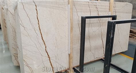 Sofitel Gold Beige Marble Wall Panel Floor Tile From China