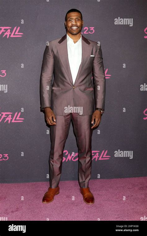 Los Angeles Feb Quincy Chad At The Snowfall Season Premiere At