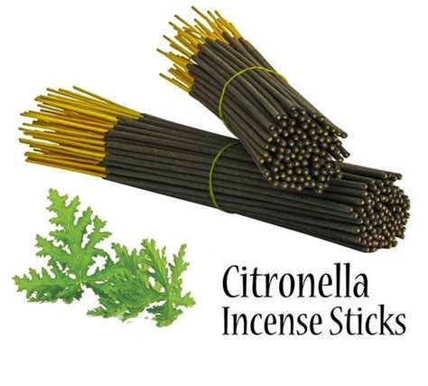 Bamboo Citronella Incense Sticks For Anti Odour Aromatic Length 15