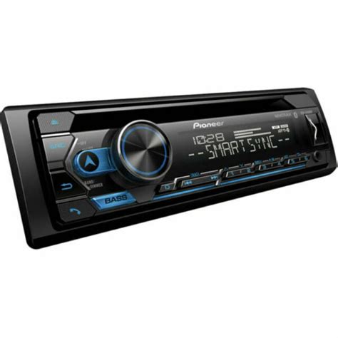 Pioneer DEH-S4200BT Single 1 DIN CD MP3 Player Bluetooth MIXTRAX USB ...