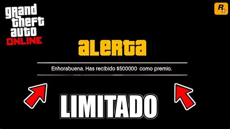 ROCKSTAR REGALA 500000 A TODOS LOS JUGADORES POR HACER ESTO DINERO