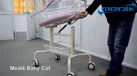 Mk B03 Hospital Baby Cot For Neonatal Youtube