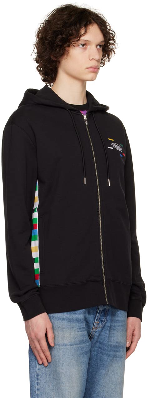 Missoni Black Zip Up Hoodie Missoni