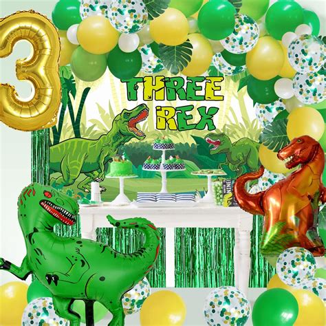 ¡dino Fiesta Ideas Divertidas Para Decorar Tu Cumpleaños