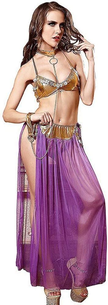 Amazon JasmyGirls Women S Cosplay Lingerie Sexy Princess Costume Anime Bikini Slave Maid