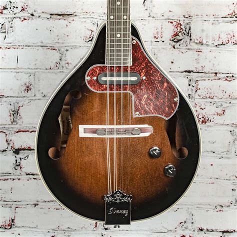 Ibanez - M510E - Acoustic-Electric Mandolin w/ HSC, Dark | Reverb