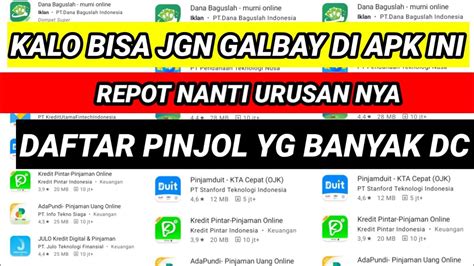 Berita Pinjol Terbaru Update Apk Pinjol Dengan DC Yg Sudah Merata