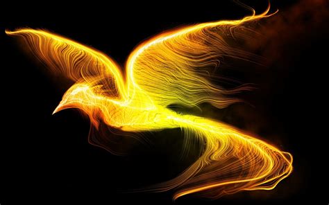 Fire Phoenix Wallpaper