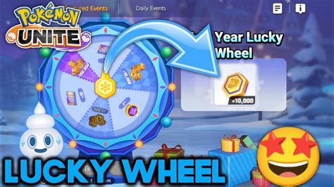 New Year Lucky Wheel Pokemon Unite I Got K Coins Lucky