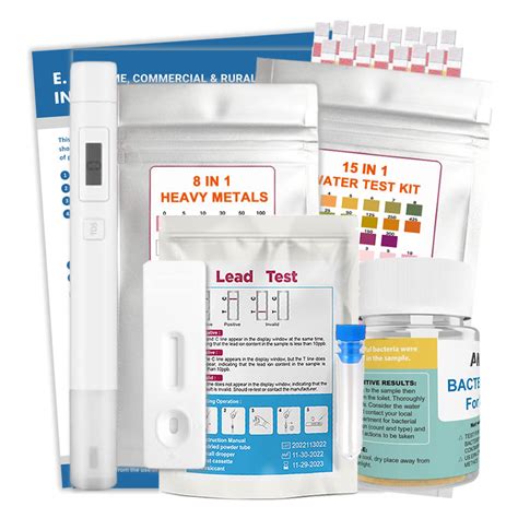 Water Test Kit Strips Test Kit Water Purity Test Kit Allora