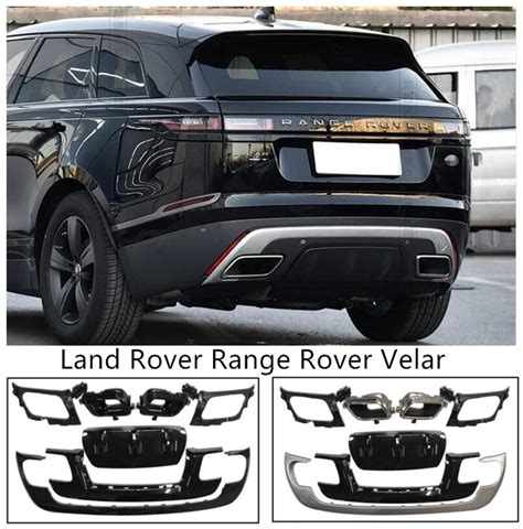 Spoiler Bibir Bumper Belakang Pembuangan Untuk Land Rover Range Rover