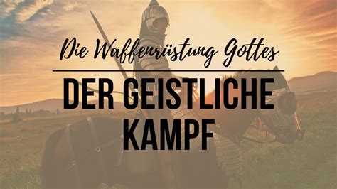 Der Geistliche Kampf und Waffenrüstung Gottes erklärt Debby