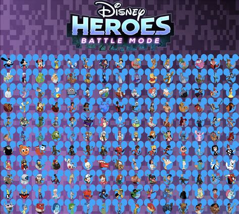 My Ultimate Disney Heroes Battle Mode Roster Version Game Chat