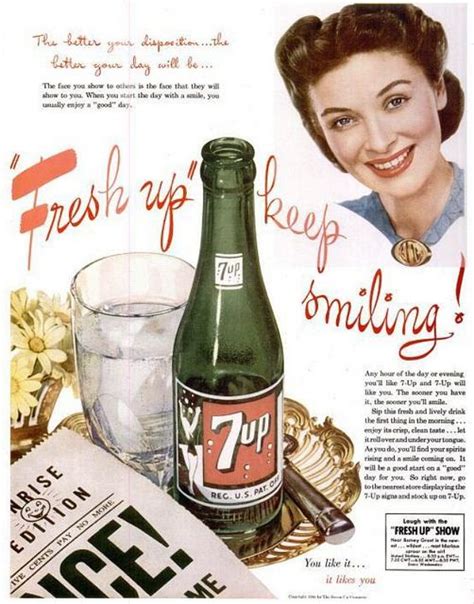 1945 Vintage Advert 7up Soda By Charmainezoe Via Flickr Vintage