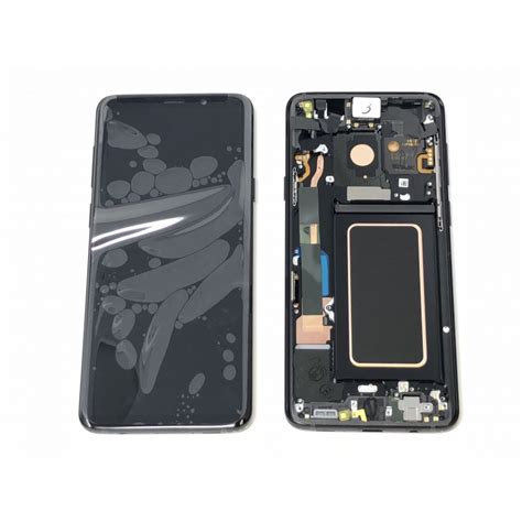 Ecran Complet Original Noir Carbone Samsung Galaxy S Sm G F