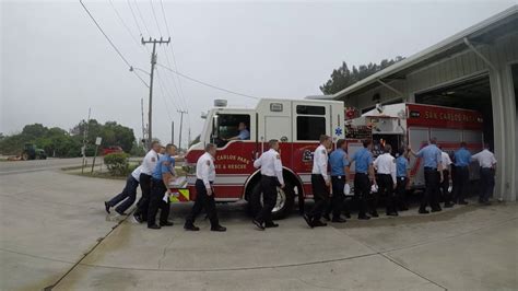 Scpfd Dedicated New Apparatus At Push In Ceremony San Carlos Park