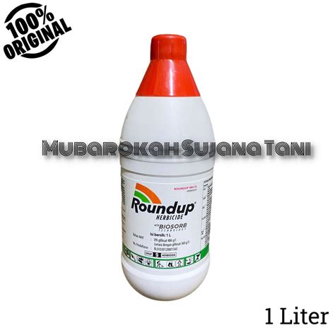 Jual ROUNDUP 486SL HERBISIDA OBAT PEMBASMI RUMPUT LIAR GULMA 1 LITER