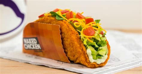 Taco Bell New Naked Chicken Chalupa