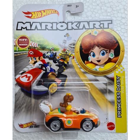 Hot Wheels Mario Kart With Figure Assortments Shopee Malaysia