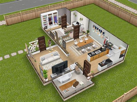 Sims Freeplay Simple House Ideas