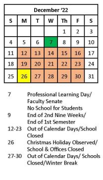 Ruthlawn Elementary School - School District Instructional Calendar ...